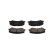 Bromsbeläggssats, skivbroms KBP-8516 Kavo parts, miniatyr 4