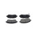 Bromsbeläggssats, skivbroms KBP-8534 Kavo parts, miniatyr 3