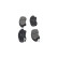 Bromsbeläggssats, skivbroms KBP-9005 Kavo parts, miniatyr 5