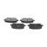 Bromsbeläggssats, skivbroms KBP-9021 Kavo parts, miniatyr 4