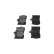 Bromsbeläggssats, skivbroms KBP-9071 Kavo parts, miniatyr 5