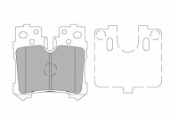 Bromsbeläggssats, skivbroms KBP-9122 Kavo parts