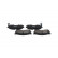 Bromsbeläggssats, skivbroms KBP-9132 Kavo parts, miniatyr 4