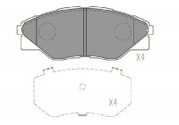 Bromsbeläggssats, skivbroms KBP-9135 Kavo parts