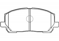 Bromsbeläggssats, skivbroms KBP-9137 Kavo parts