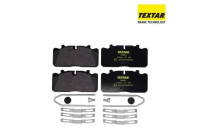Bromsbeläggssats, skivbroms Lightweight Technology 2928503 Textar
