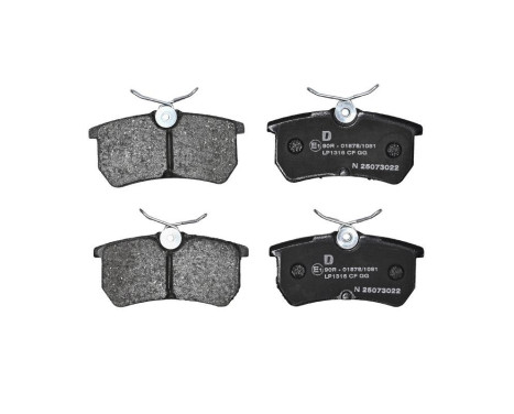 Bromsbeläggssats, skivbroms LP1316 Delphi, bild 3