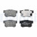 Bromsbeläggssats, skivbroms LP1507 Delphi, miniatyr 3