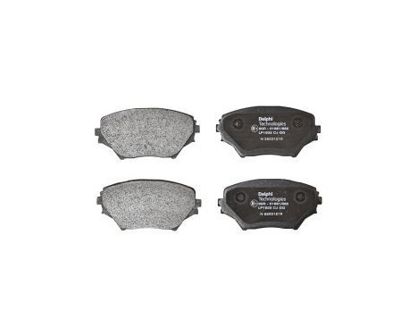Bromsbeläggssats, skivbroms LP1632 Delphi, bild 2