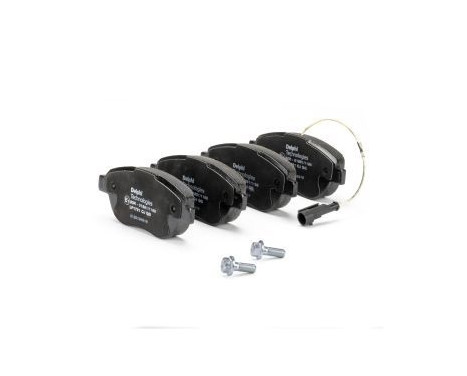 Bromsbeläggssats, skivbroms LP1721 Delphi, bild 3