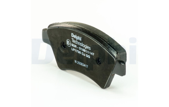 Bromsbeläggssats, skivbroms LP1730 Delphi