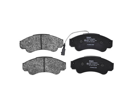 Bromsbeläggssats, skivbroms LP1751 Delphi, bild 3