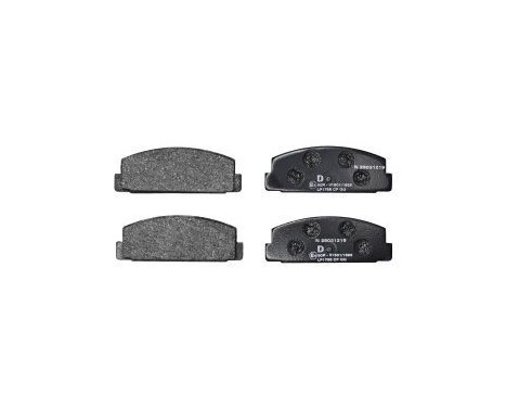 Bromsbeläggssats, skivbroms LP1766 Delphi, bild 2