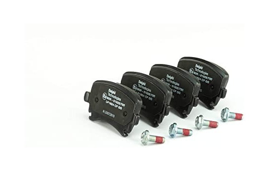 Bromsbeläggssats, skivbroms LP1824 Delphi