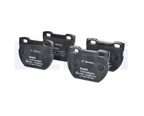 Bromsbeläggssats, skivbroms LP1847 Delphi, bild 2