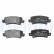 Bromsbeläggssats, skivbroms LP1864 Delphi, miniatyr 2