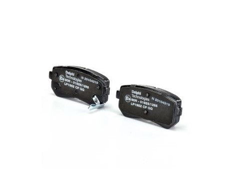 Bromsbeläggssats, skivbroms LP1952 Delphi, bild 2