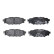 Bromsbeläggssats, skivbroms LP1999 Delphi, miniatyr 3