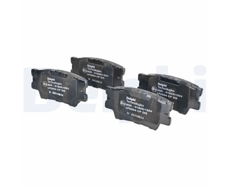 Bromsbeläggssats, skivbroms LP2004 Delphi, bild 2