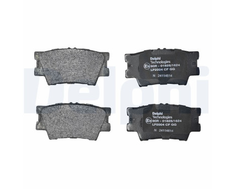 Bromsbeläggssats, skivbroms LP2004 Delphi, bild 3