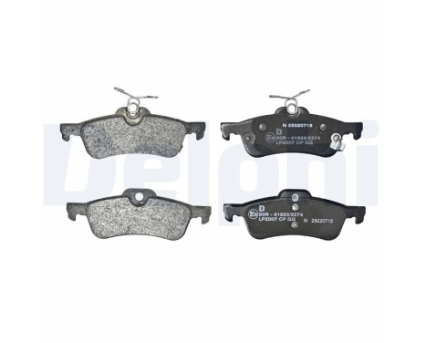 Bromsbeläggssats, skivbroms LP2007 Delphi, bild 3