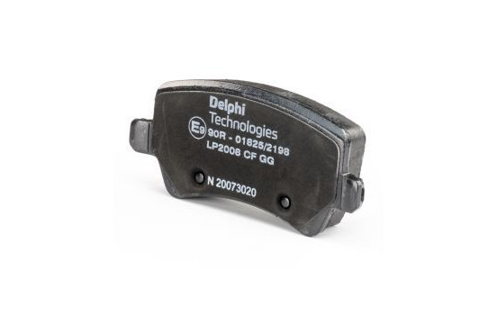 Bromsbeläggssats, skivbroms LP2008 Delphi