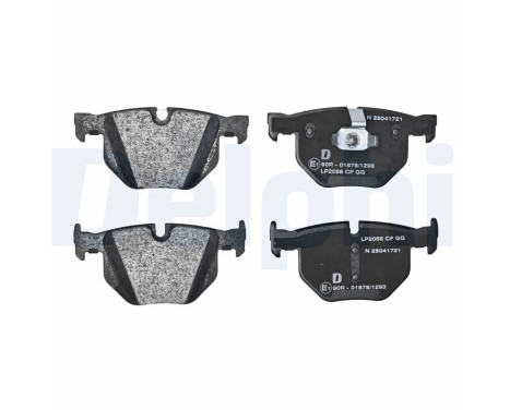 Bromsbeläggssats, skivbroms LP2068 Delphi, bild 3