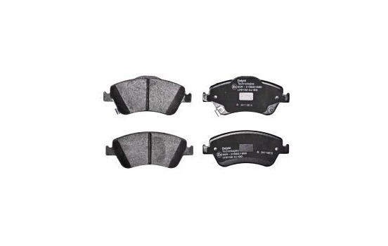 Bromsbeläggssats, skivbroms LP2102 Delphi, bild 2