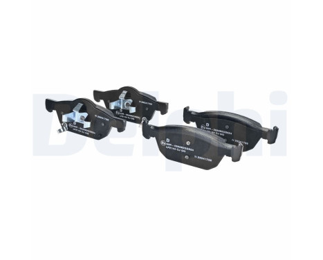 Bromsbeläggssats, skivbroms LP2144 Delphi, bild 2