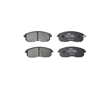 Bromsbeläggssats, skivbroms LP2146 Delphi