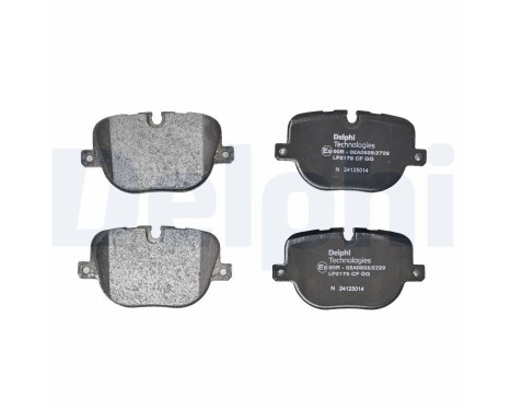 Bromsbeläggssats, skivbroms LP2175 Delphi, bild 2