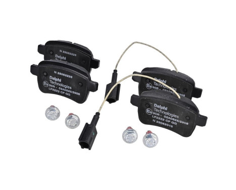 Bromsbeläggssats, skivbroms LP2222 Delphi, bild 2