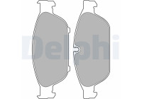 Bromsbeläggssats, skivbroms LP2238 Delphi