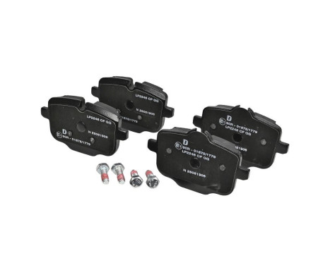 Bromsbeläggssats, skivbroms LP2246 Delphi, bild 2