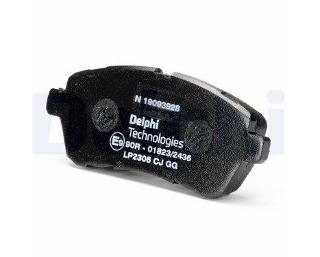 Bromsbeläggssats, skivbroms LP2306 Delphi