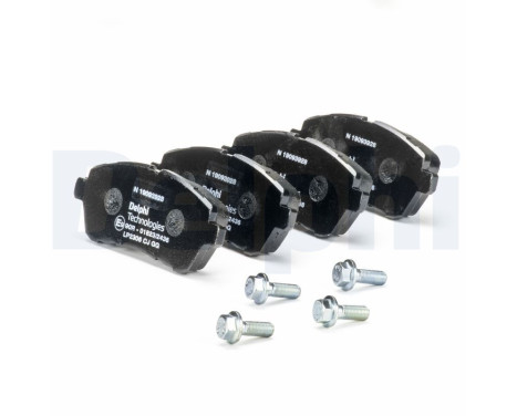 Bromsbeläggssats, skivbroms LP2306 Delphi, bild 3