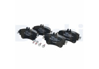 Bromsbeläggssats, skivbroms LP2442 Delphi