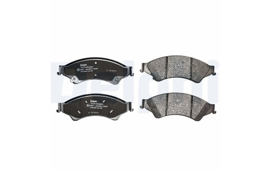 Bromsbeläggssats, skivbroms LP2484 Delphi