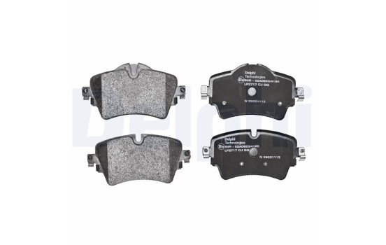 Bromsbeläggssats, skivbroms LP2717 Delphi, bild 2