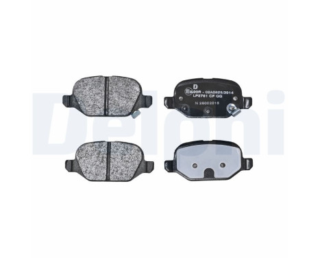 Bromsbeläggssats, skivbroms LP2761 Delphi, bild 2