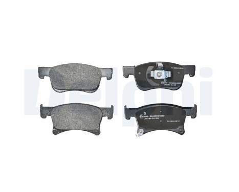 Bromsbeläggssats, skivbroms LP3164 Delphi, bild 3