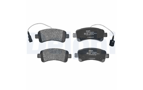 Bromsbeläggssats, skivbroms LP3185 Delphi, bild 2