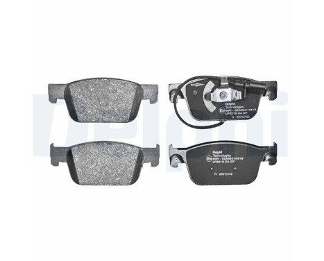 Bromsbeläggssats, skivbroms LP3219 Delphi, bild 2