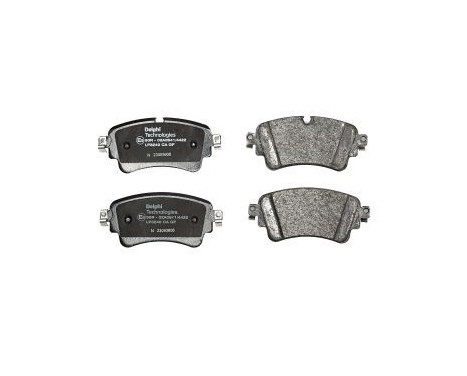 Bromsbeläggssats, skivbroms LP3240 Delphi