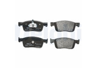 Bromsbeläggssats, skivbroms LP3260 Delphi