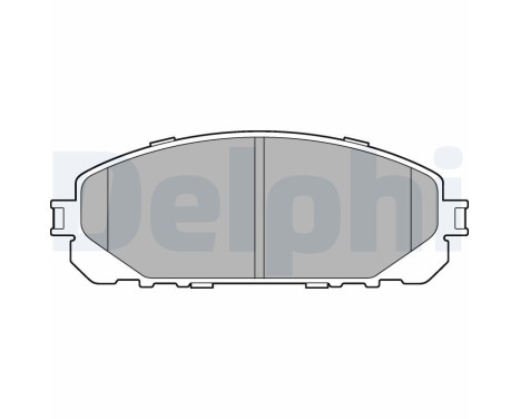 Bromsbeläggssats, skivbroms LP3271 Delphi