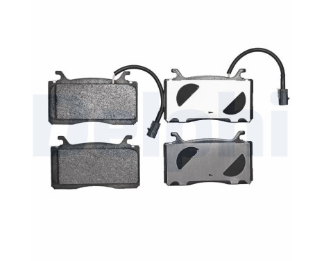 Bromsbeläggssats, skivbroms LP3310 Delphi, bild 3