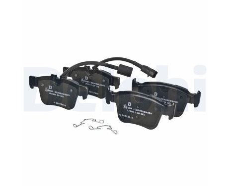 Bromsbeläggssats, skivbroms LP3311 Delphi, bild 2