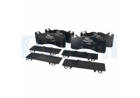 Bromsbeläggssats, skivbroms LP3377 Delphi