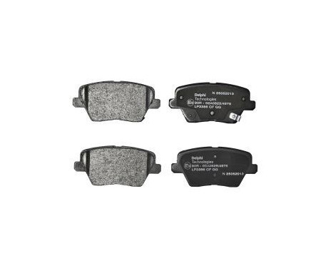Bromsbeläggssats, skivbroms LP3386 Delphi, bild 2